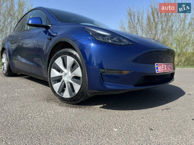 Синий Тесла Model Y, объемом двигателя 0 л и пробегом 28 тыс. км за 28819 $, фото 29 на Automoto.ua