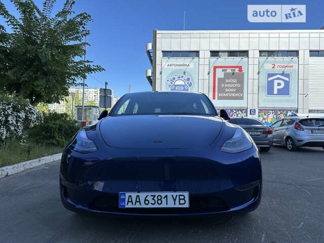 Синій Тесла Model Y, об'ємом двигуна 0 л та пробігом 4 тис. км за 46000 $, фото 1 на Automoto.ua