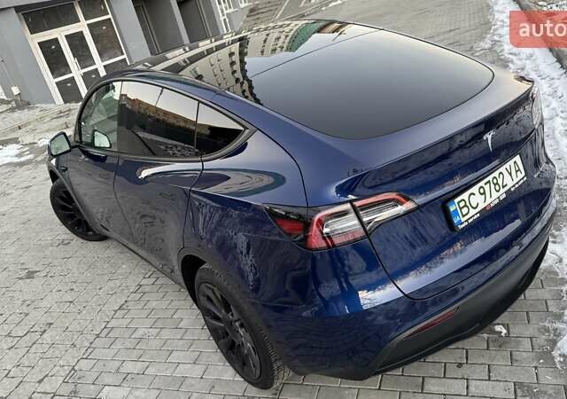 Синий Тесла Model Y, объемом двигателя 0 л и пробегом 15 тыс. км за 31500 $, фото 7 на Automoto.ua