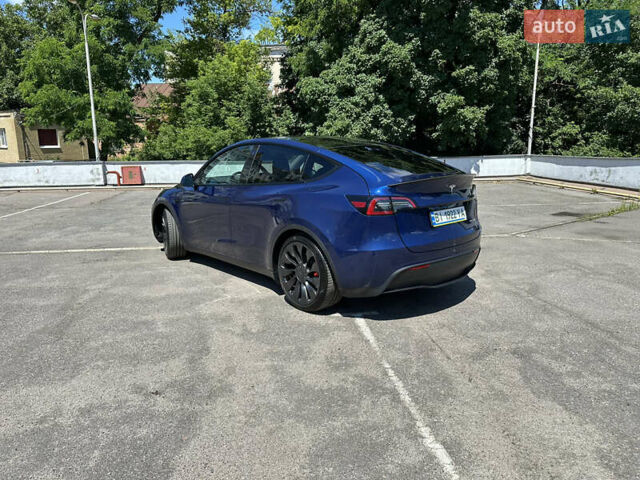 Синий Тесла Model Y, объемом двигателя 0 л и пробегом 15 тыс. км за 33000 $, фото 10 на Automoto.ua