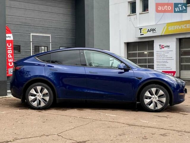 Синий Тесла Model Y, объемом двигателя 0 л и пробегом 35 тыс. км за 30999 $, фото 10 на Automoto.ua