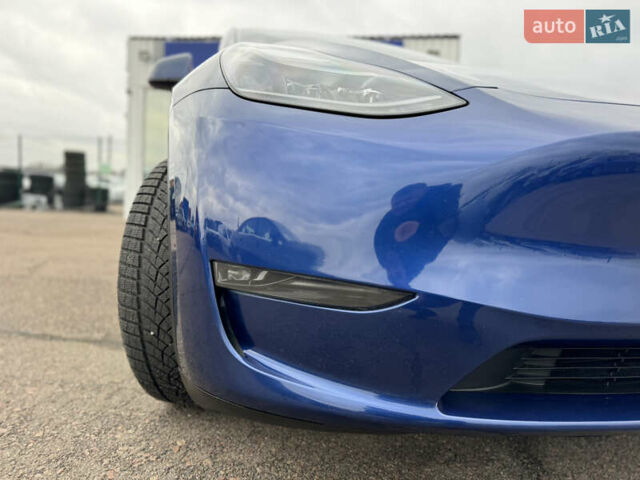 Синий Тесла Model Y, объемом двигателя 0 л и пробегом 36 тыс. км за 31000 $, фото 24 на Automoto.ua