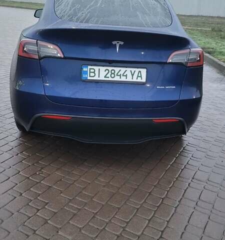 Синій Тесла Model Y, об'ємом двигуна 0 л та пробігом 48 тис. км за 32600 $, фото 7 на Automoto.ua