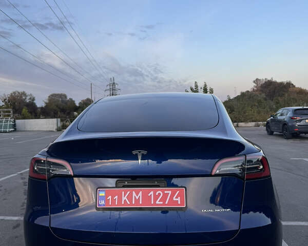 Синий Тесла Model Y, объемом двигателя 0 л и пробегом 60 тыс. км за 26900 $, фото 27 на Automoto.ua