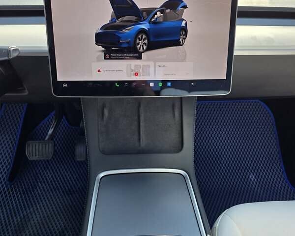 Синий Тесла Model Y, объемом двигателя 0 л и пробегом 42 тыс. км за 26500 $, фото 12 на Automoto.ua