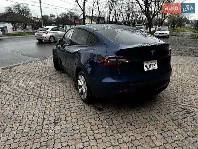 Синий Тесла Model Y, объемом двигателя 0 л и пробегом 59 тыс. км за 25500 $, фото 15 на Automoto.ua