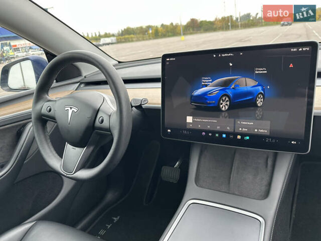 Тесла Model Y 2023 в Ровно на Automoto.ua Синий Тесла Model Y, объемом двигателя 0 л и пробегом 79 тыс. км за 26000 $, фото 15 на Automoto.ua