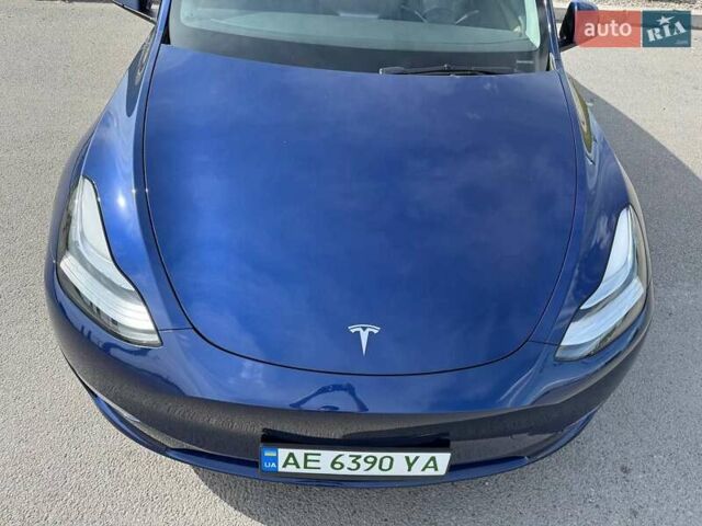 Синий Тесла Model Y, объемом двигателя 0 л и пробегом 40 тыс. км за 26999 $, фото 6 на Automoto.ua