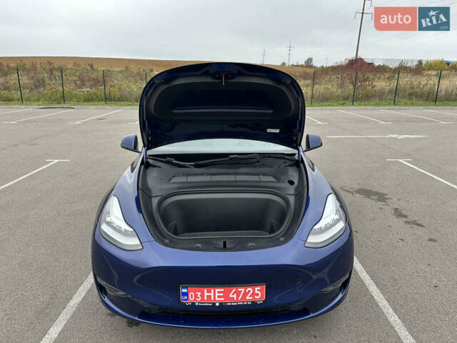 Тесла Model Y 2023 в Ровно на Automoto.ua Синий Тесла Model Y, объемом двигателя 0 л и пробегом 79 тыс. км за 26000 $, фото 6 на Automoto.ua