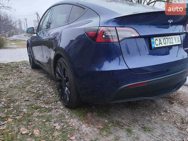 Синій Тесла Model Y, об'ємом двигуна 0 л та пробігом 24 тис. км за 25000 $, фото 4 на Automoto.ua