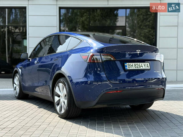Синий Тесла Model Y, объемом двигателя 0 л и пробегом 12 тыс. км за 29000 $, фото 6 на Automoto.ua