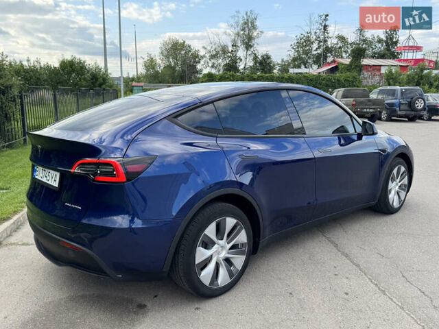 Синій Тесла Model Y, об'ємом двигуна 0 л та пробігом 38 тис. км за 25500 $, фото 5 на Automoto.ua