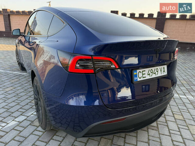 Синий Тесла Model Y, объемом двигателя 0 л и пробегом 27 тыс. км за 28100 $, фото 8 на Automoto.ua