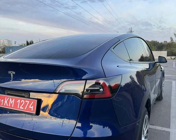 Синий Тесла Model Y, объемом двигателя 0 л и пробегом 60 тыс. км за 26900 $, фото 26 на Automoto.ua