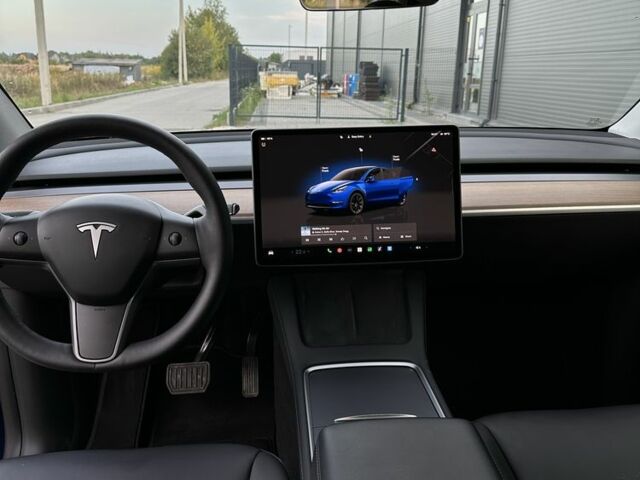 Синій Тесла Model Y, об'ємом двигуна 0 л та пробігом 37 тис. км за 28800 $, фото 5 на Automoto.ua