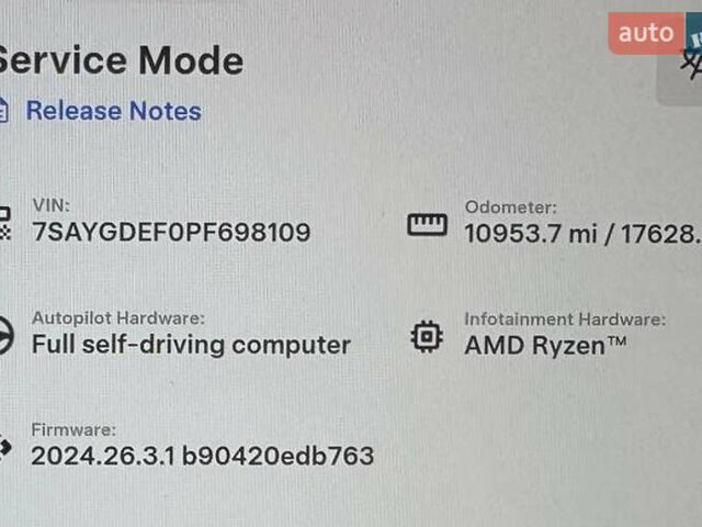 Синий Тесла Model Y, объемом двигателя 0 л и пробегом 18 тыс. км за 31200 $, фото 40 на Automoto.ua