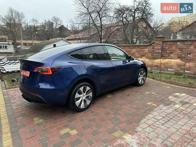 Синий Тесла Model Y, объемом двигателя 0 л и пробегом 5 тыс. км за 29100 $, фото 14 на Automoto.ua