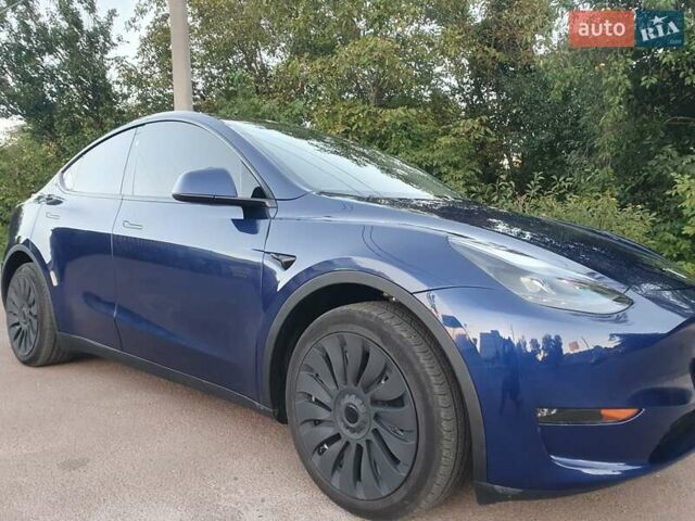 Синий Тесла Model Y, объемом двигателя 0 л и пробегом 31 тыс. км за 28000 $, фото 22 на Automoto.ua
