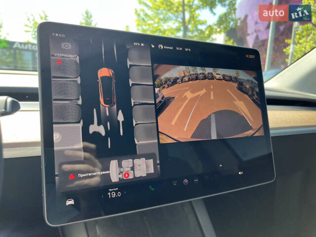 Синий Тесла Model Y, объемом двигателя 0 л и пробегом 30 тыс. км за 32900 $, фото 26 на Automoto.ua