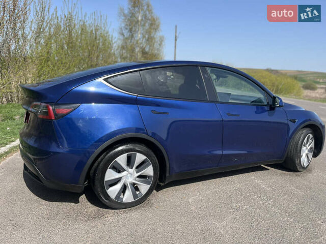 Синий Тесла Model Y, объемом двигателя 0 л и пробегом 28 тыс. км за 28819 $, фото 21 на Automoto.ua