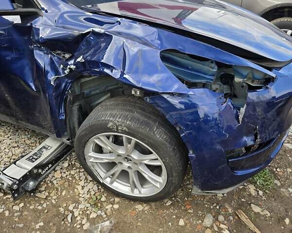 Синий Тесла Model Y, объемом двигателя 0 л и пробегом 42 тыс. км за 21800 $, фото 9 на Automoto.ua