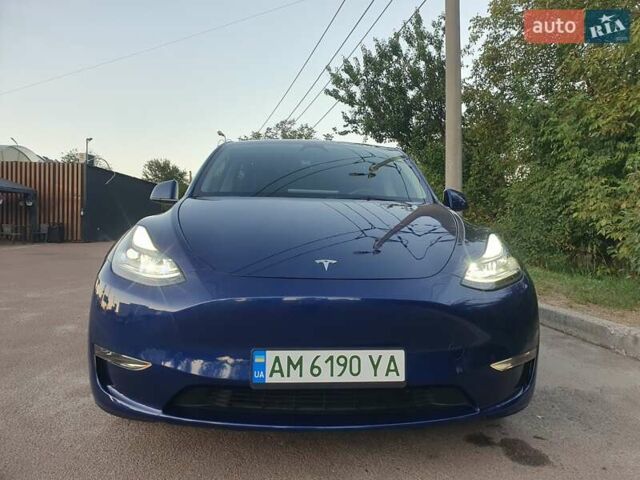 Синий Тесла Model Y, объемом двигателя 0 л и пробегом 31 тыс. км за 28000 $, фото 19 на Automoto.ua