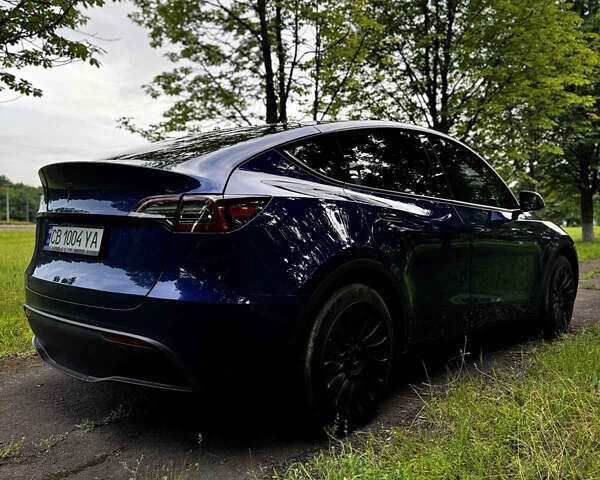 Синий Тесла Model Y, объемом двигателя 0 л и пробегом 26 тыс. км за 19900 $, фото 13 на Automoto.ua