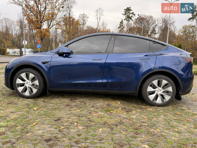 Синий Тесла Model Y, объемом двигателя 0 л и пробегом 46 тыс. км за 31900 $, фото 7 на Automoto.ua