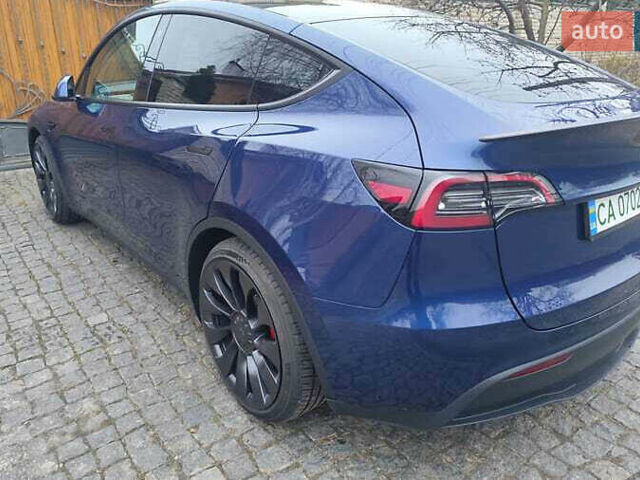 Синій Тесла Model Y, об'ємом двигуна 0 л та пробігом 24 тис. км за 25000 $, фото 15 на Automoto.ua