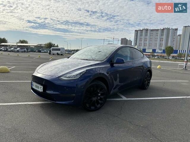Синий Тесла Model Y, объемом двигателя 0 л и пробегом 15 тыс. км за 36000 $, фото 1 на Automoto.ua