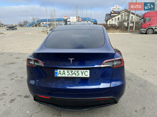 Синий Тесла Model Y, объемом двигателя 0 л и пробегом 15 тыс. км за 28900 $, фото 8 на Automoto.ua