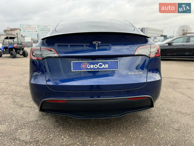 Синий Тесла Model Y, объемом двигателя 0 л и пробегом 36 тыс. км за 31000 $, фото 9 на Automoto.ua