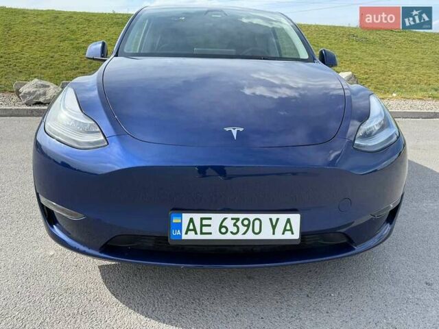 Синий Тесла Model Y, объемом двигателя 0 л и пробегом 40 тыс. км за 26999 $, фото 8 на Automoto.ua