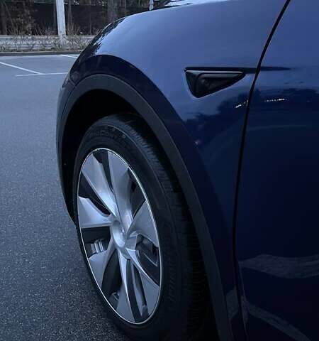 Синий Тесла Model Y, объемом двигателя 0 л и пробегом 35 тыс. км за 29000 $, фото 4 на Automoto.ua