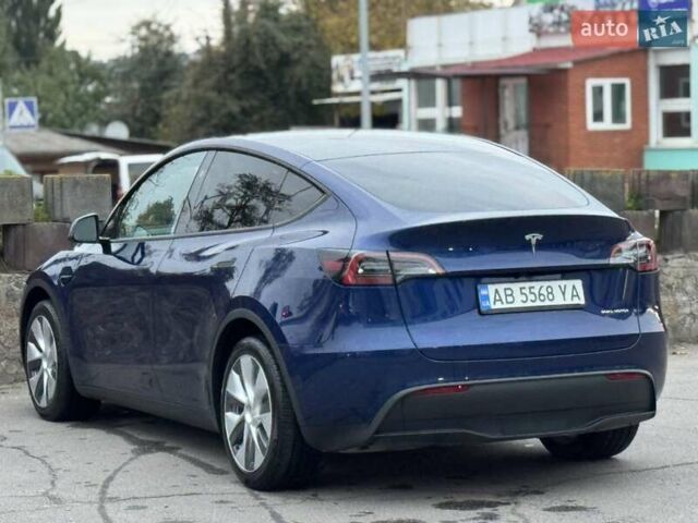 Синий Тесла Model Y, объемом двигателя 0 л и пробегом 35 тыс. км за 34999 $, фото 6 на Automoto.ua