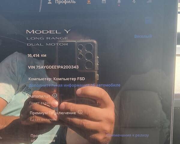 Синій Тесла Model Y, об'ємом двигуна 0 л та пробігом 19 тис. км за 27900 $, фото 6 на Automoto.ua
