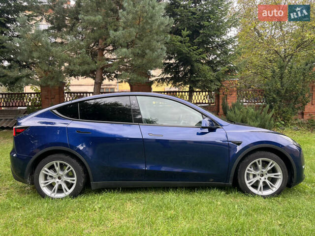 Синий Тесла Model Y, объемом двигателя 0 л и пробегом 37 тыс. км за 27270 $, фото 10 на Automoto.ua