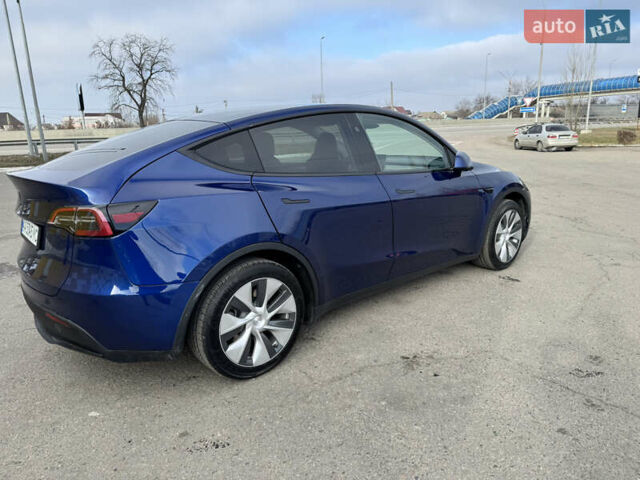 Синий Тесла Model Y, объемом двигателя 0 л и пробегом 15 тыс. км за 28900 $, фото 6 на Automoto.ua