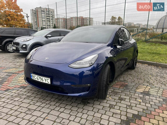 Синій Тесла Model Y, об'ємом двигуна 0 л та пробігом 40 тис. км за 38500 $, фото 10 на Automoto.ua