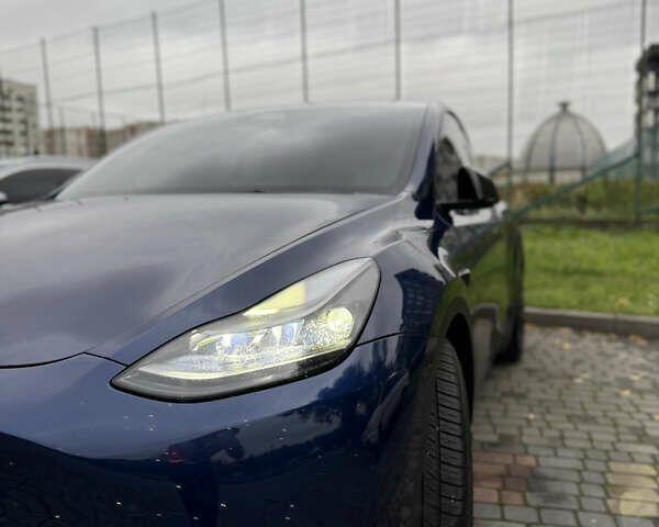 Синій Тесла Model Y, об'ємом двигуна 0 л та пробігом 40 тис. км за 38500 $, фото 1 на Automoto.ua