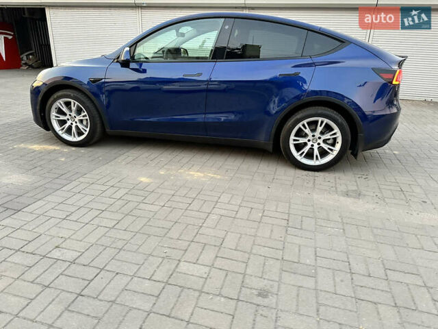 Синий Тесла Model Y, объемом двигателя 0 л и пробегом 27 тыс. км за 35999 $, фото 5 на Automoto.ua