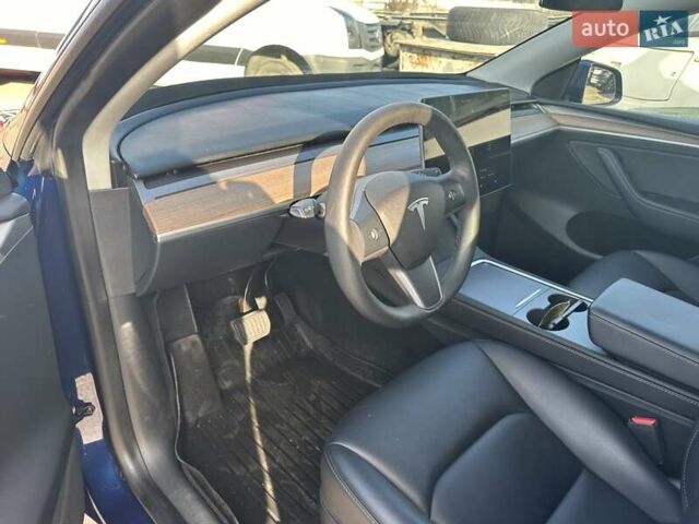 Синий Тесла Model Y, объемом двигателя 0 л и пробегом 15 тыс. км за 29777 $, фото 6 на Automoto.ua
