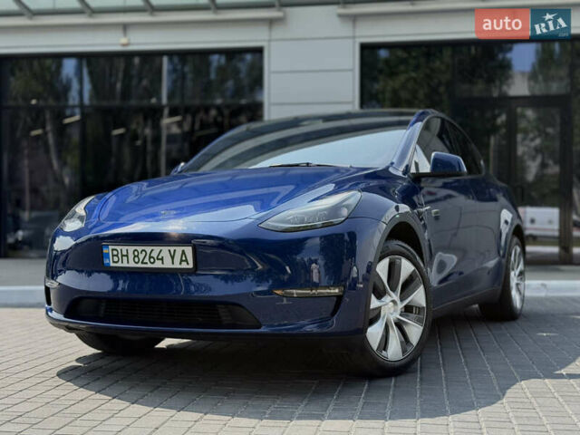 Синий Тесла Model Y, объемом двигателя 0 л и пробегом 12 тыс. км за 29000 $, фото 1 на Automoto.ua