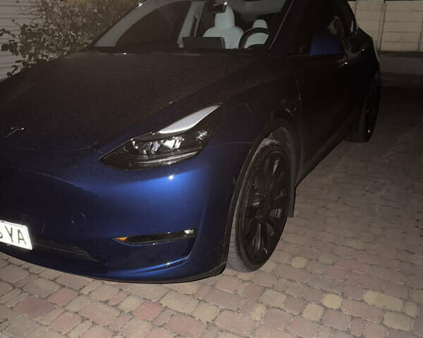 Тесла Model Y 2023 в Запорожье на Automoto.ua Синий Тесла Model Y, объемом двигателя 0 л и пробегом 48 тыс. км за 33500 $, фото 7 на Automoto.ua