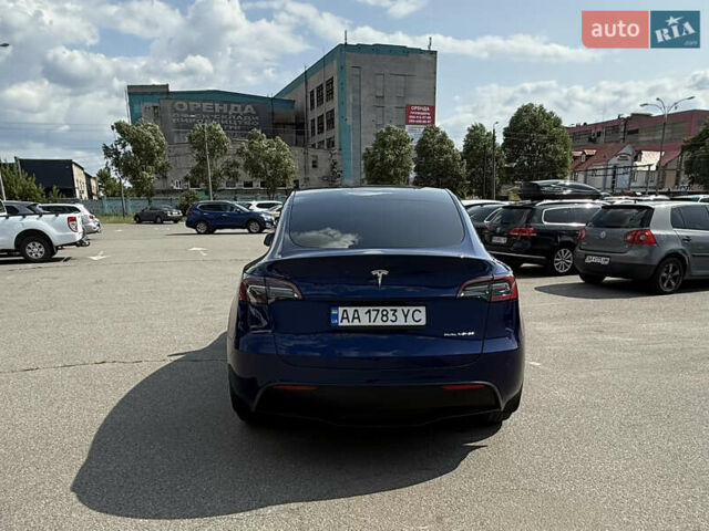 Синий Тесла Model Y, объемом двигателя 0 л и пробегом 26 тыс. км за 30000 $, фото 4 на Automoto.ua