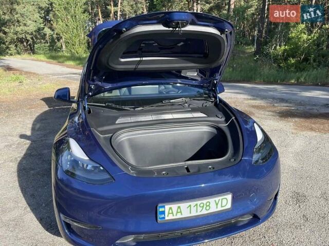 Синий Тесла Model Y, объемом двигателя 0 л и пробегом 30 тыс. км за 29000 $, фото 11 на Automoto.ua