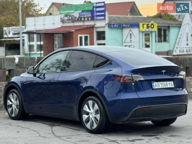 Синий Тесла Model Y, объемом двигателя 0 л и пробегом 35 тыс. км за 34999 $, фото 3 на Automoto.ua