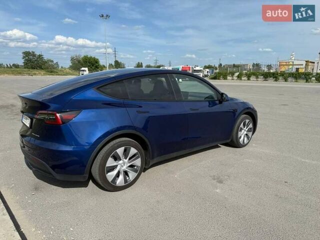 Синий Тесла Model Y, объемом двигателя 0 л и пробегом 40 тыс. км за 26999 $, фото 13 на Automoto.ua