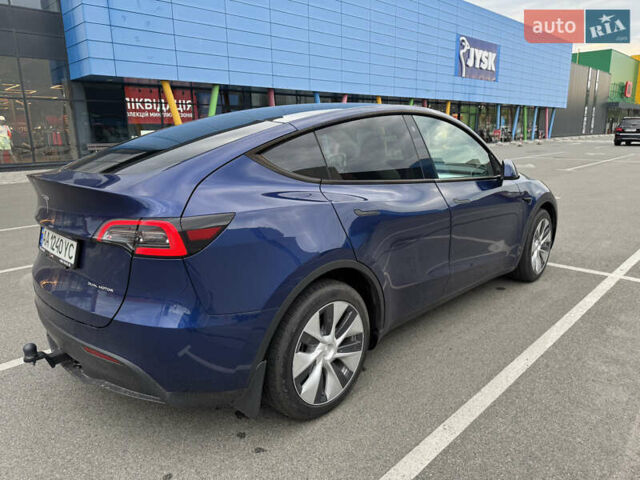 Синий Тесла Model Y, объемом двигателя 0 л и пробегом 16 тыс. км за 32500 $, фото 2 на Automoto.ua