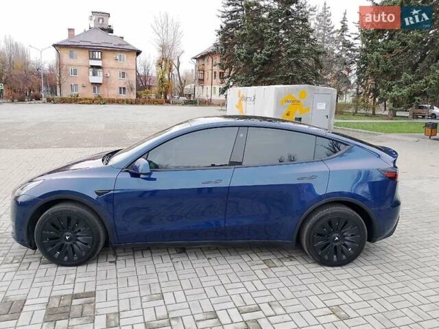 Синій Тесла Model Y, об'ємом двигуна 0 л та пробігом 54 тис. км за 30000 $, фото 15 на Automoto.ua